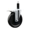 Service Caster 6'' Phenolic Swivel 1-1/8'' Expanding Stem Caster Total Lock Brake SCC-EXTTL20S615-PHS-118 - alternate 1